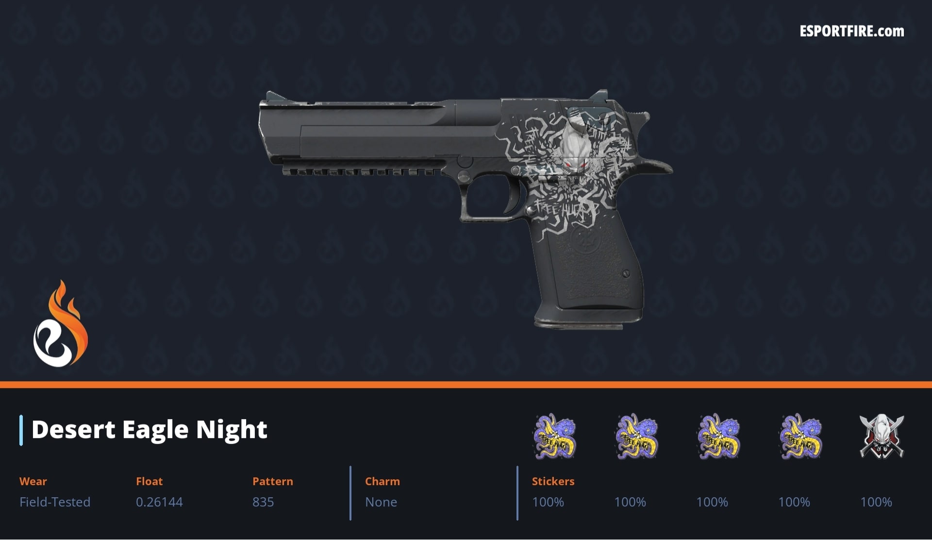 Best Desert Eagle Night Sticker Combo