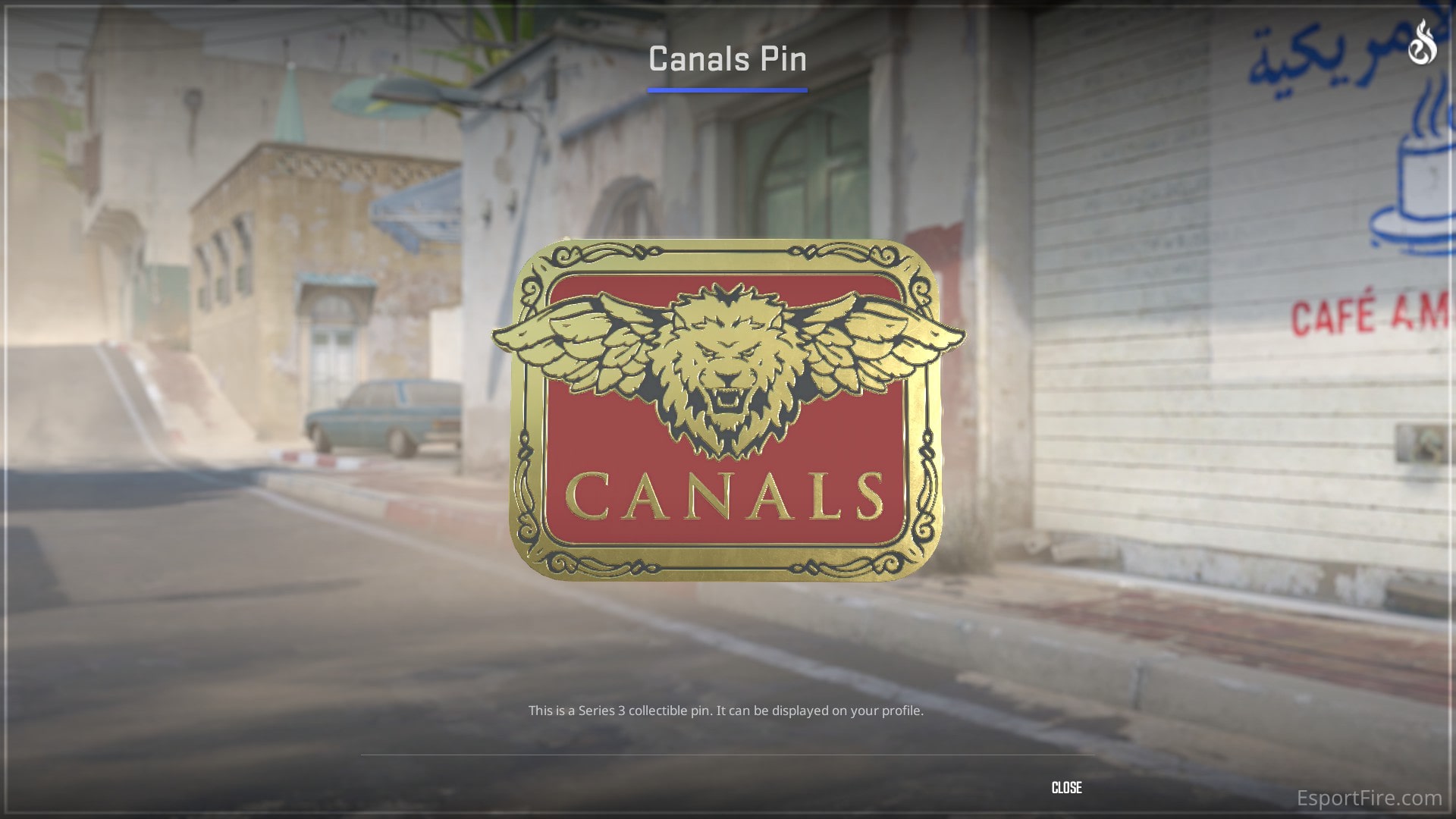 Canals Pin - Best Cheap Collectible Pins in CS2