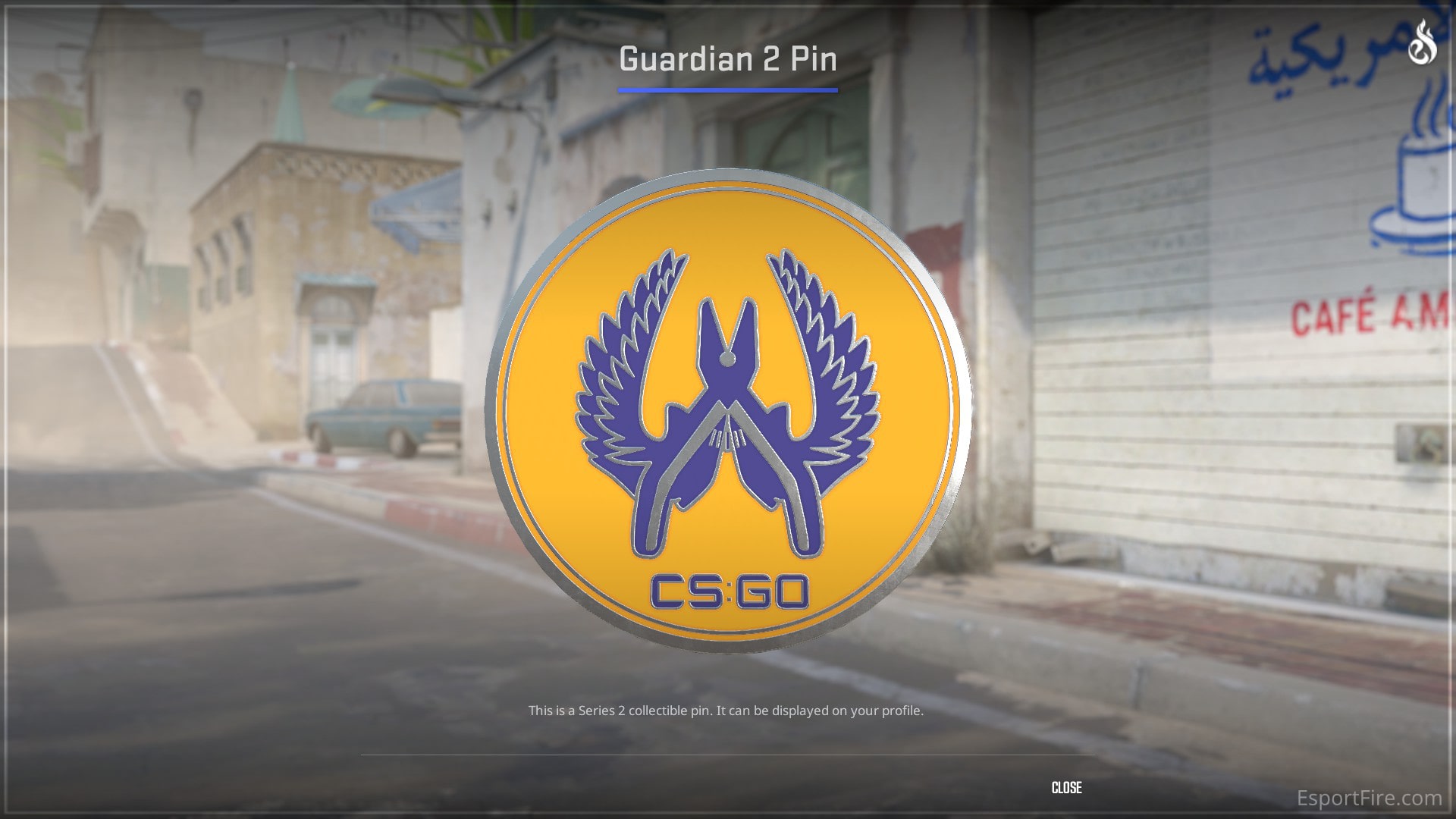 Guardian 2 Pin - Best Cheap Collectible Pins in CS2