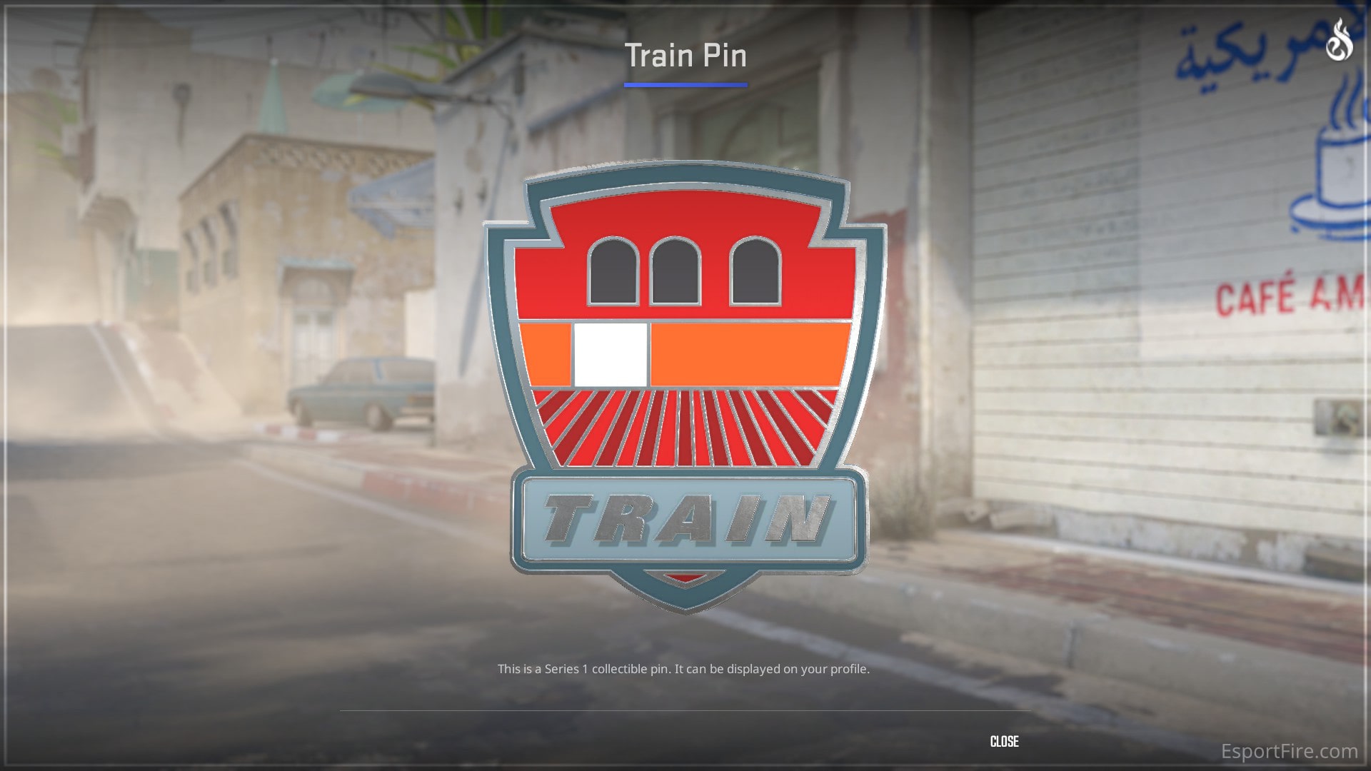 Train Pin - Best Cheap Collectible Pins in CS2