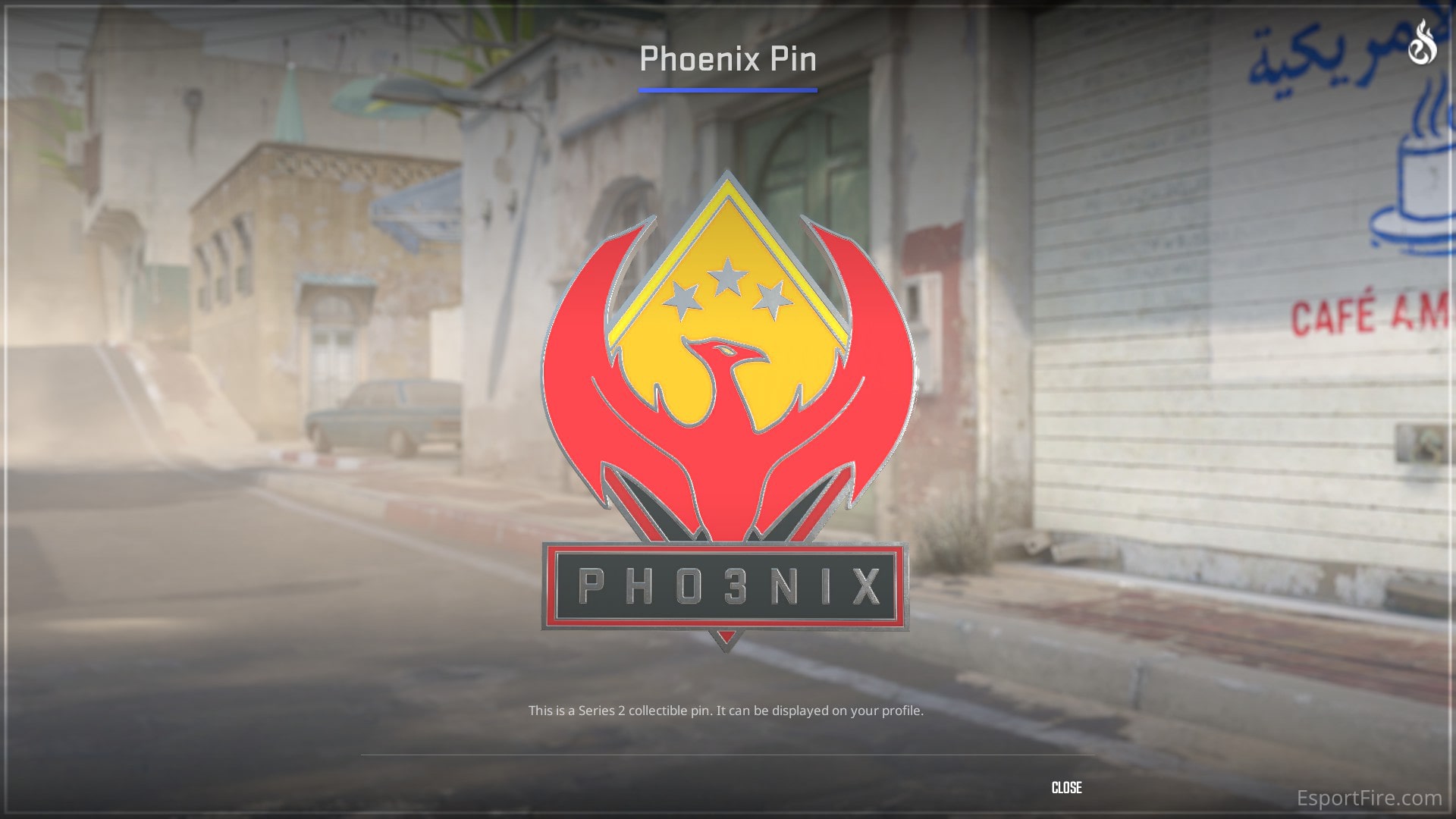 Phoenix Pin - Best Cheap Collectible Pins in CS2
