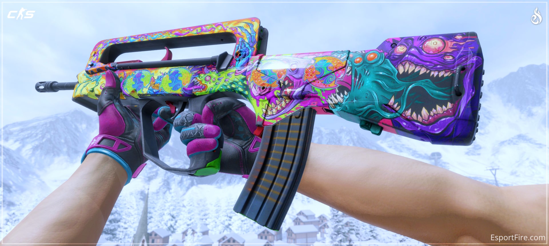 FAMAS | Bad Trip Sticker Craft
