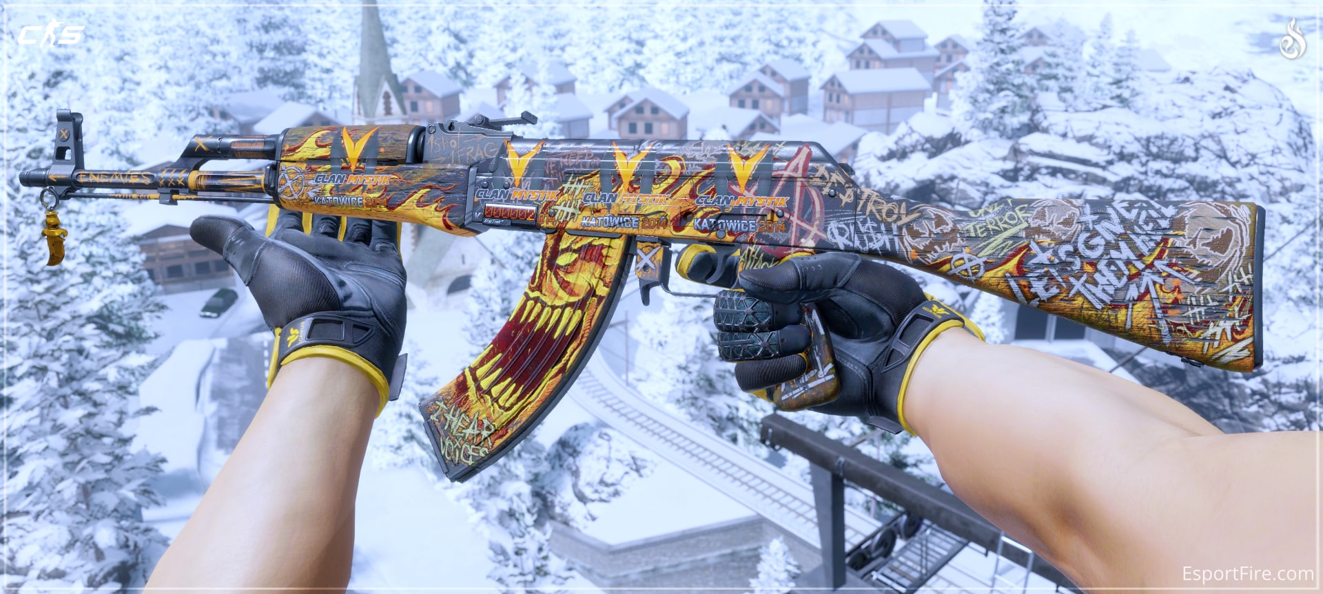 AK-47 | Searing Rage Sticker Craft