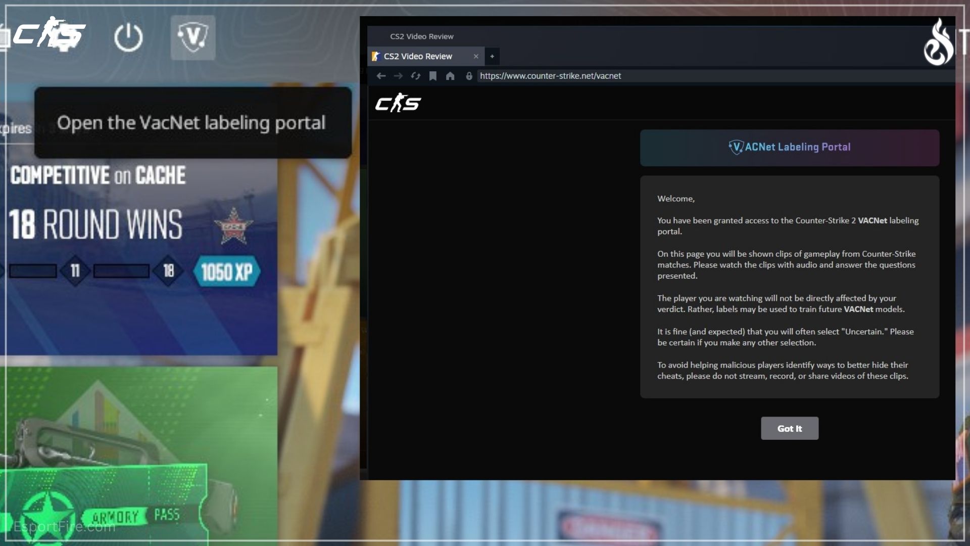 How the new vac net works in cs2 new overwatch system