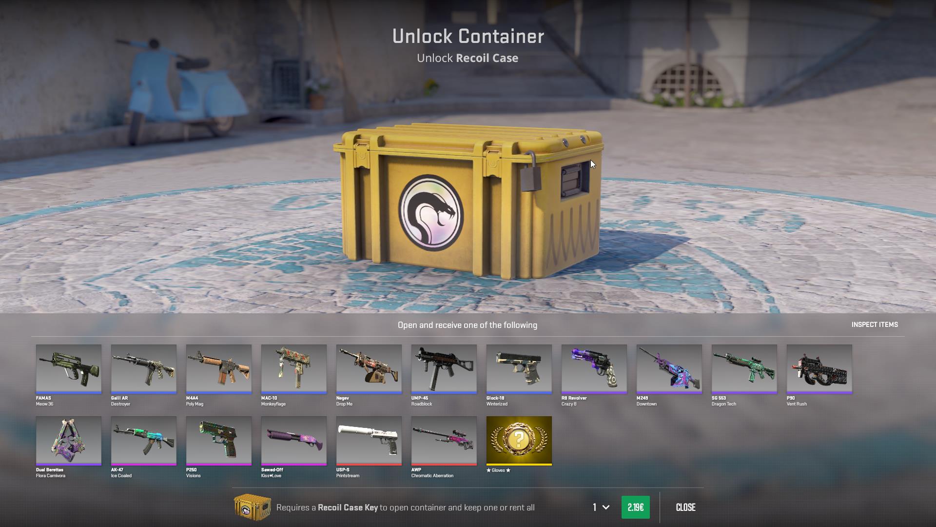 CS2 Recoil Case