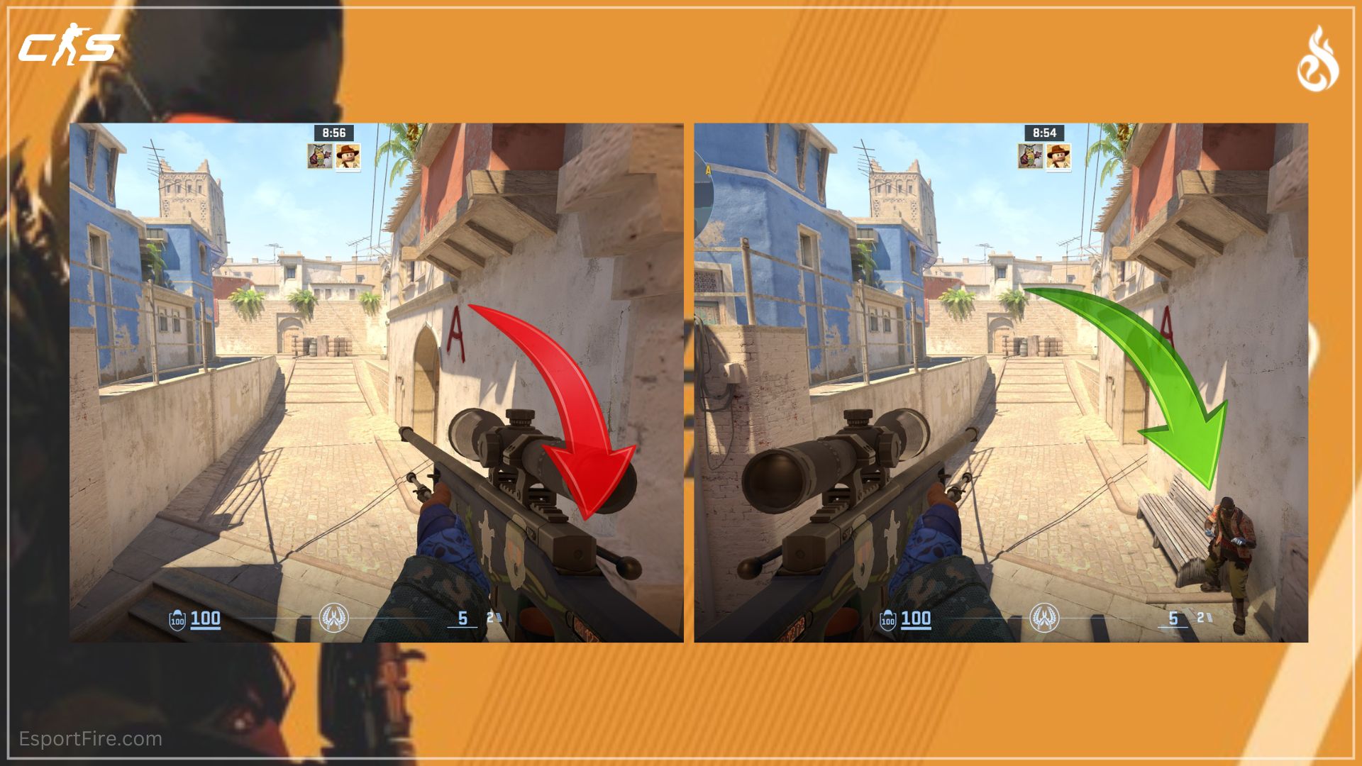 Best way to use switch hands keybind in cs2 get advantage switching hands peeking angles easy quality of life command guide cl righthand 0 command