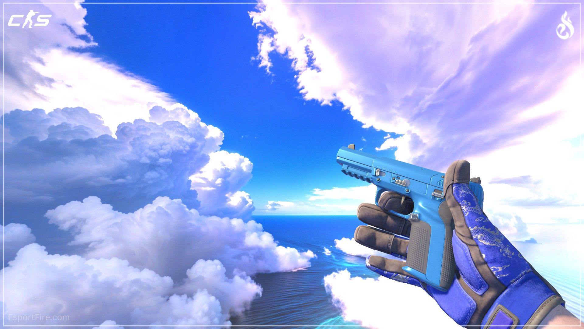 Five-SeveN Sky Blue CS2 blue loadout skin