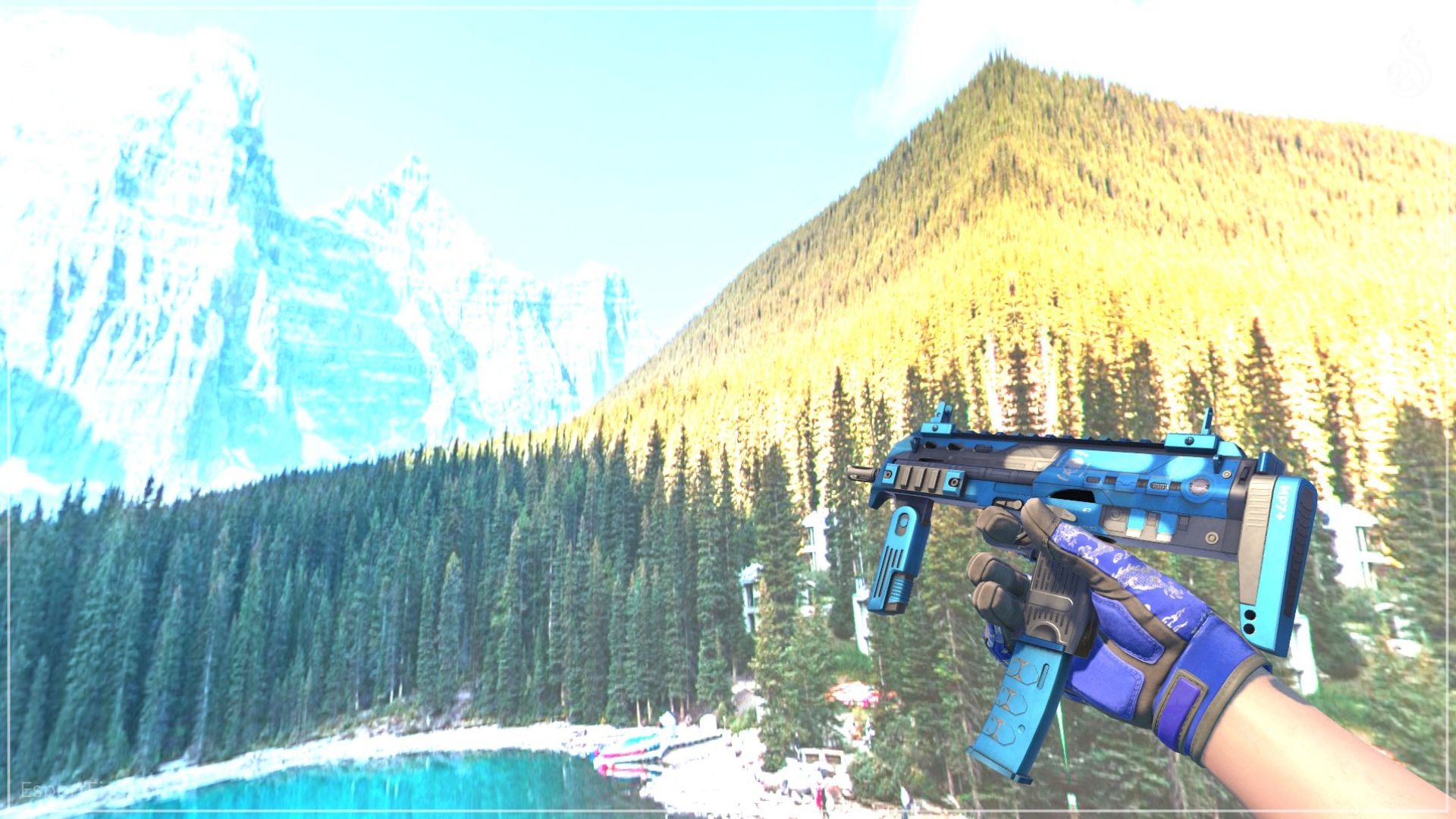 MP7 Cirrus CS2 blue loadout skin