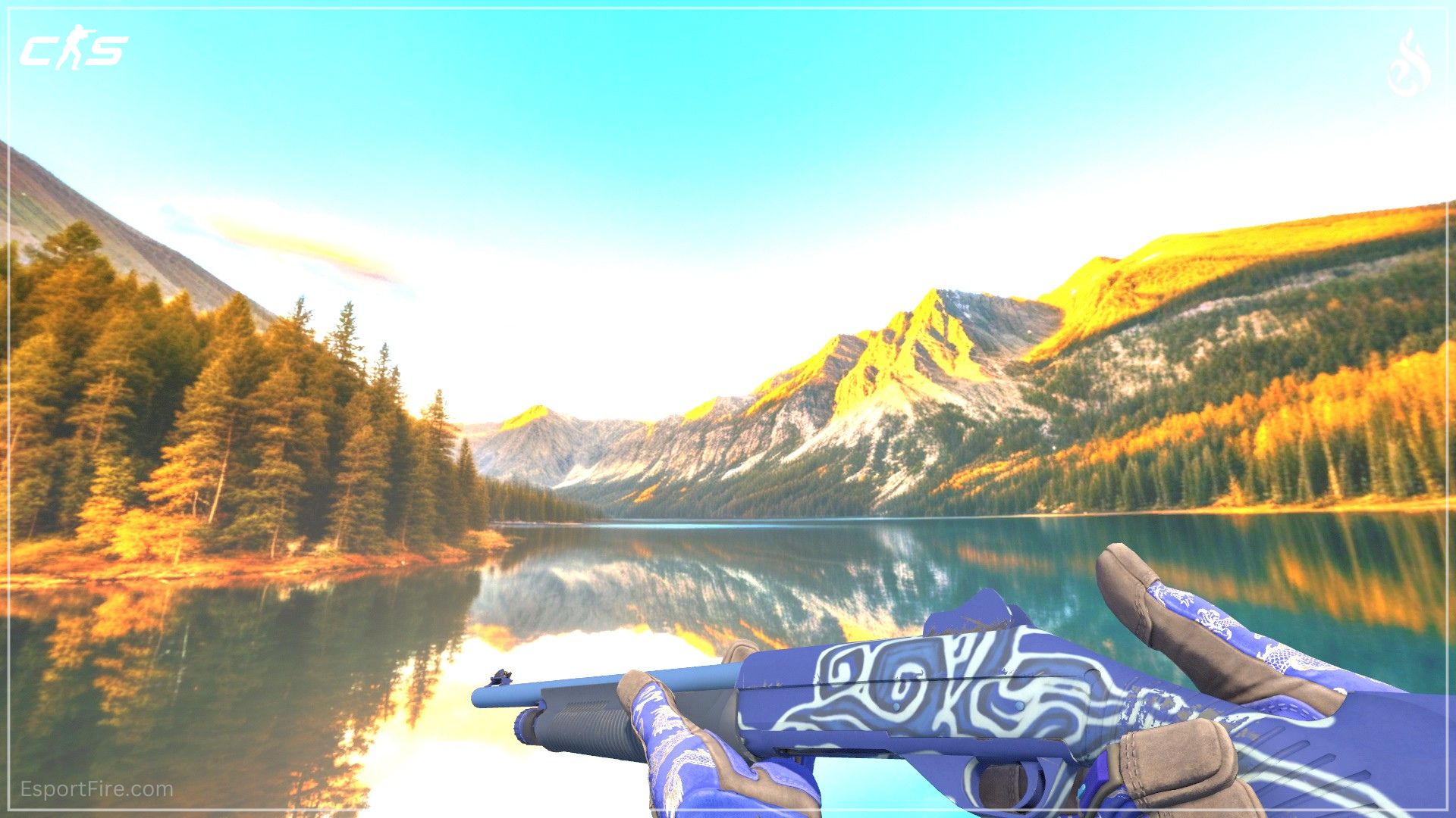 Nova Tempest CS2 blue loadout skin