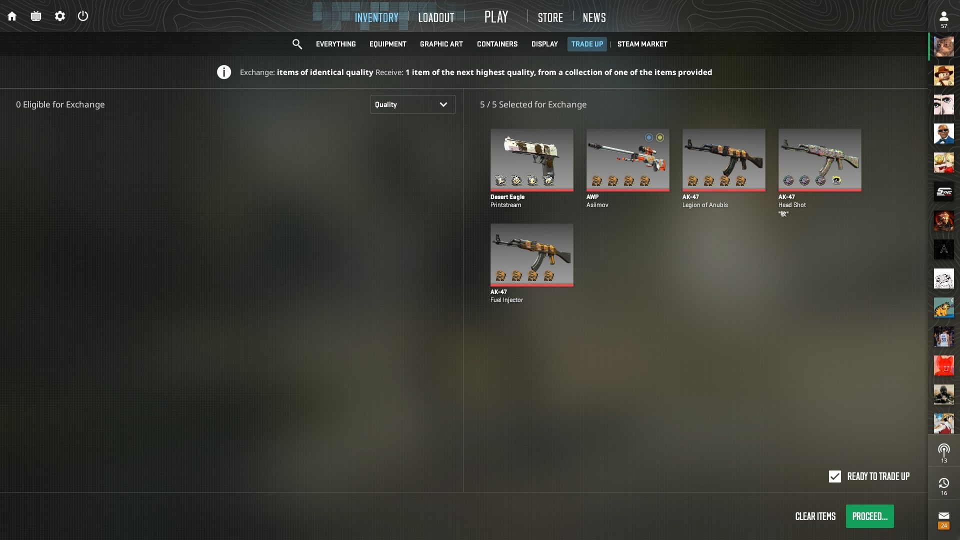 How to craft knife skins in cs2