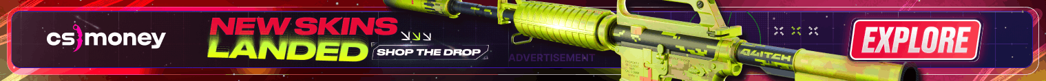 Banner of the CS2 marketplace CS.MONEY