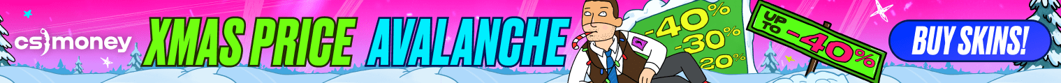 Banner of the CS2 marketplace CS.MONEY