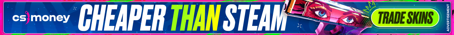 Banner of the CS2 marketplace CS.MONEY